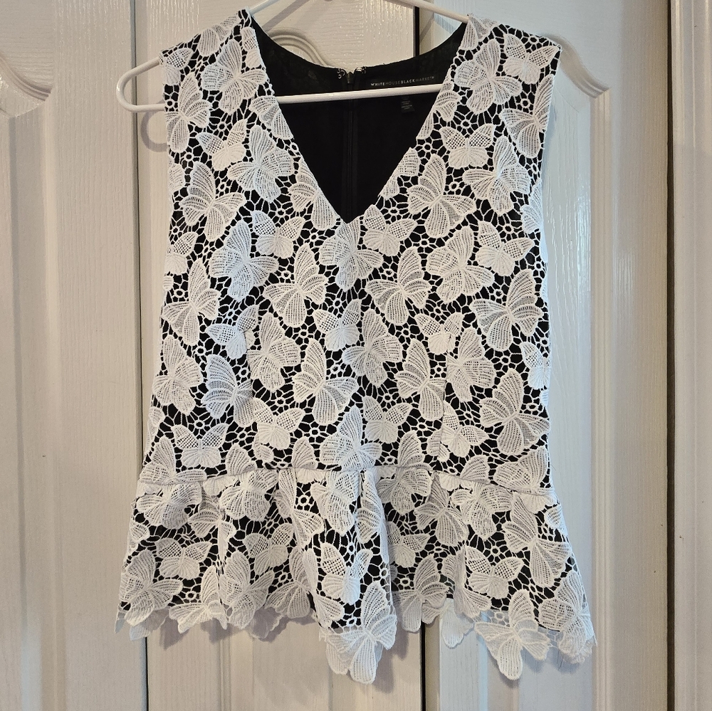 Butterfly Lace Blouse